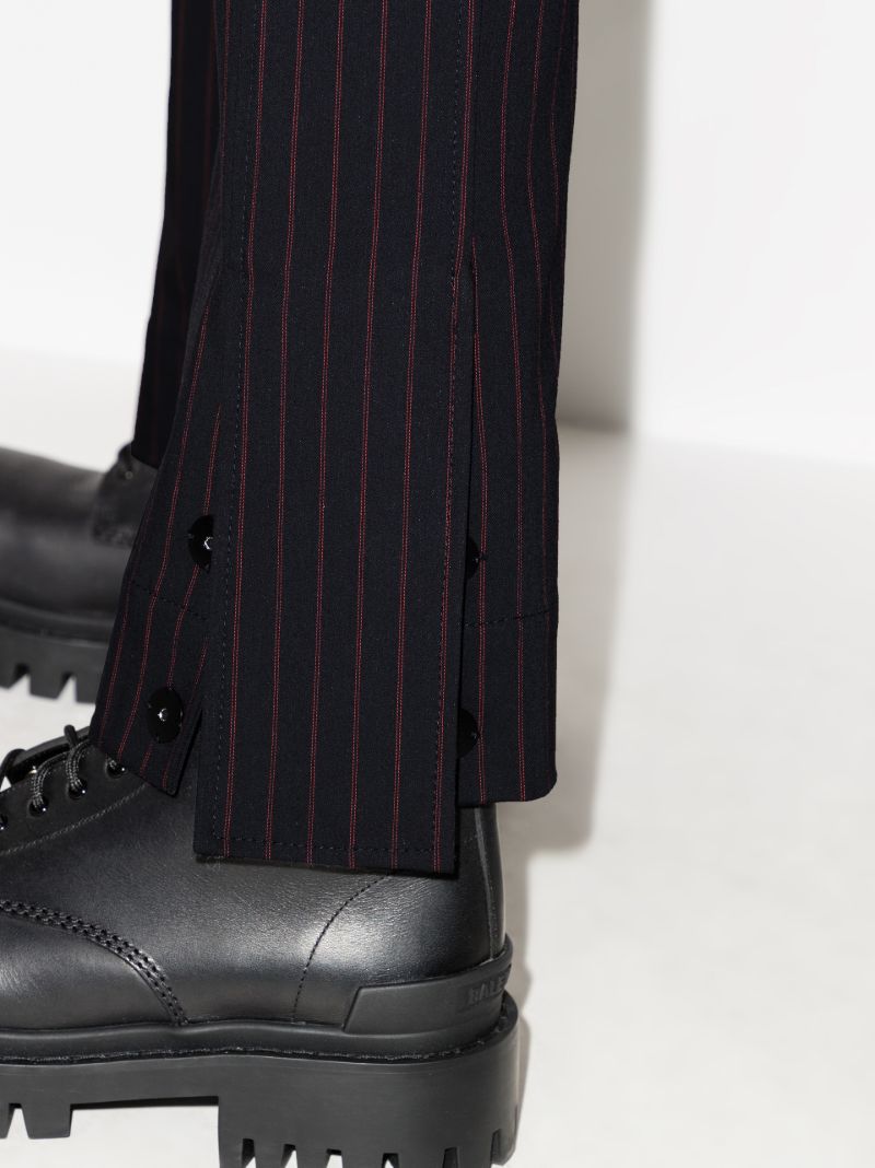 Pinstripe Slim Fit Trousers