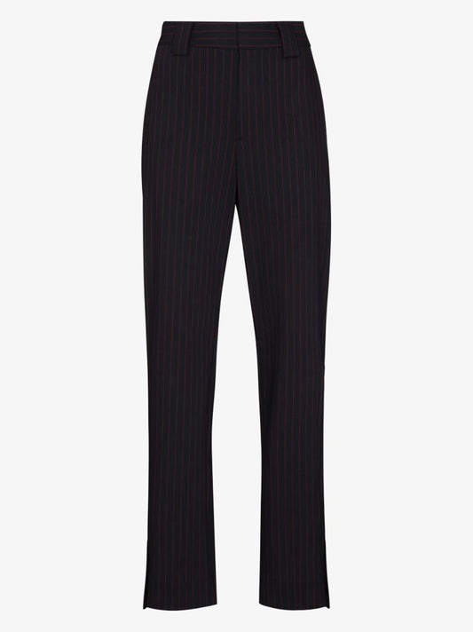 Pinstripe Slim Fit Trousers