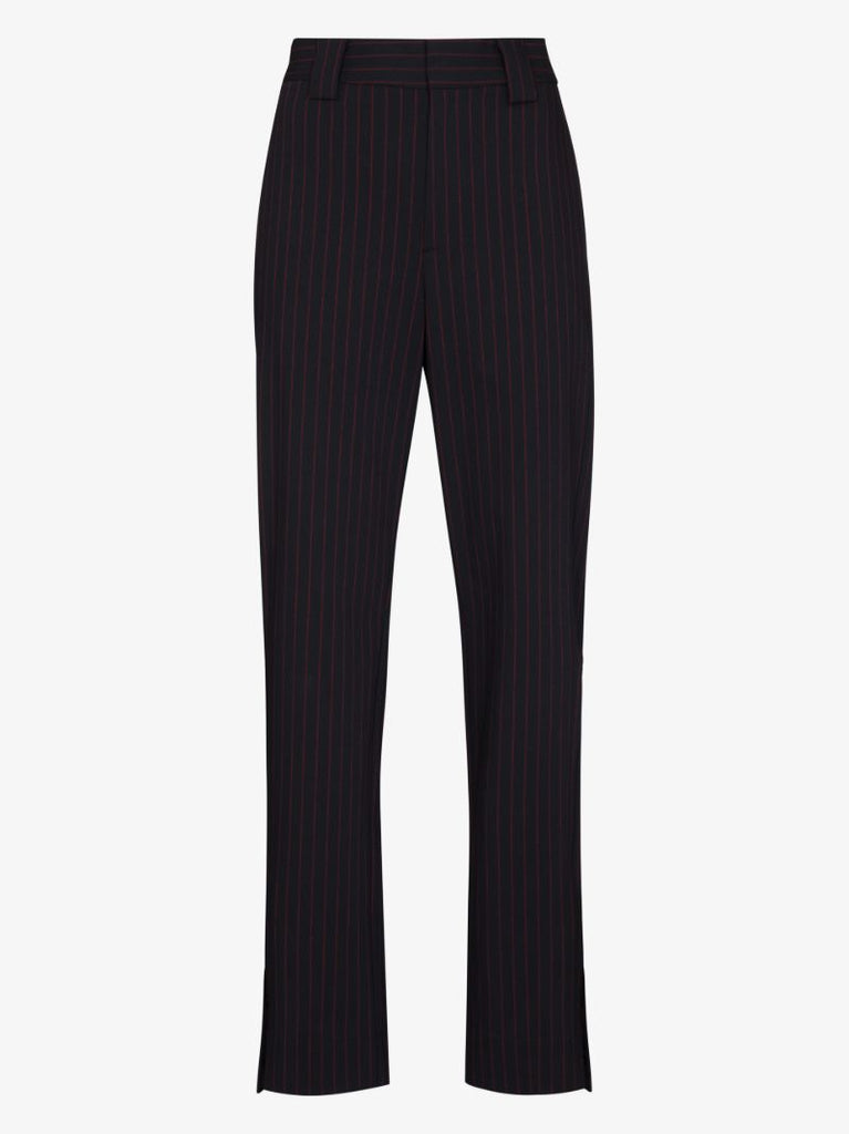Pinstripe Slim Fit Trousers