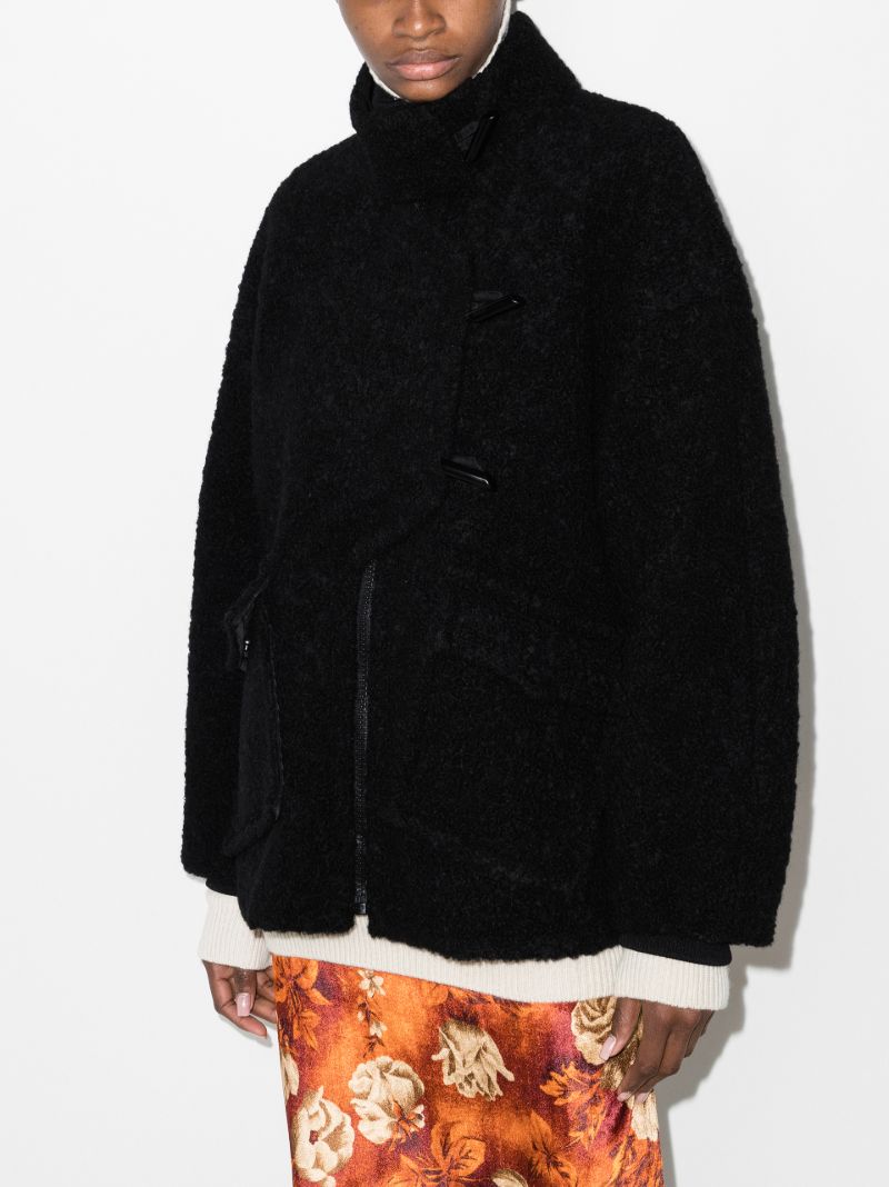 High Neck BouclÃ_x0083_Â© Jacket