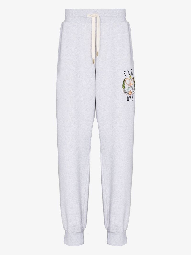 Tennis Club Embroidered Track Pants