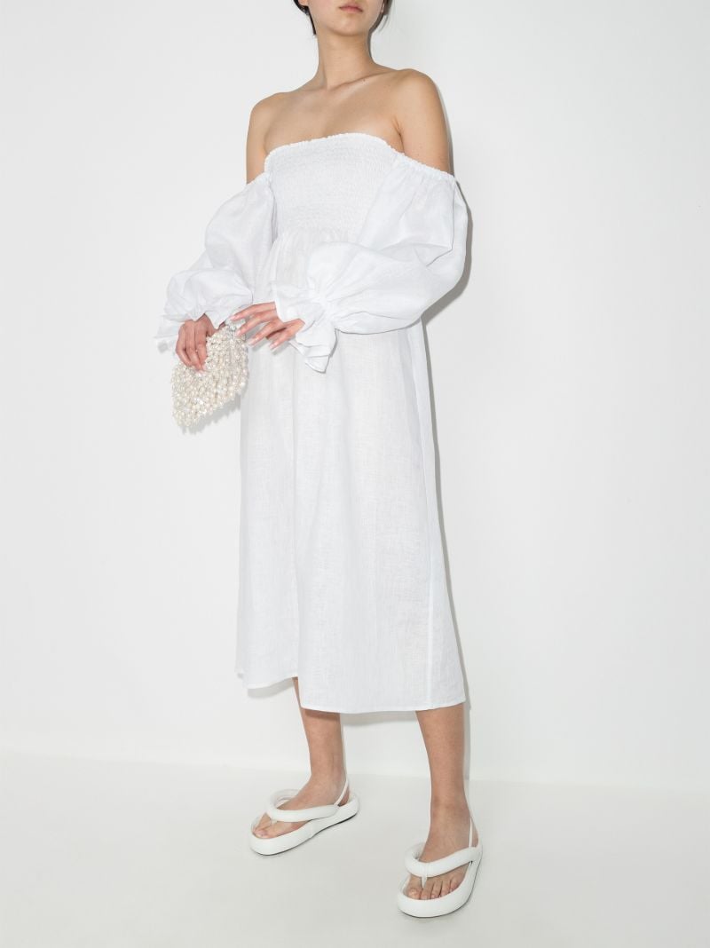 Atlanta Linen Midi Dress