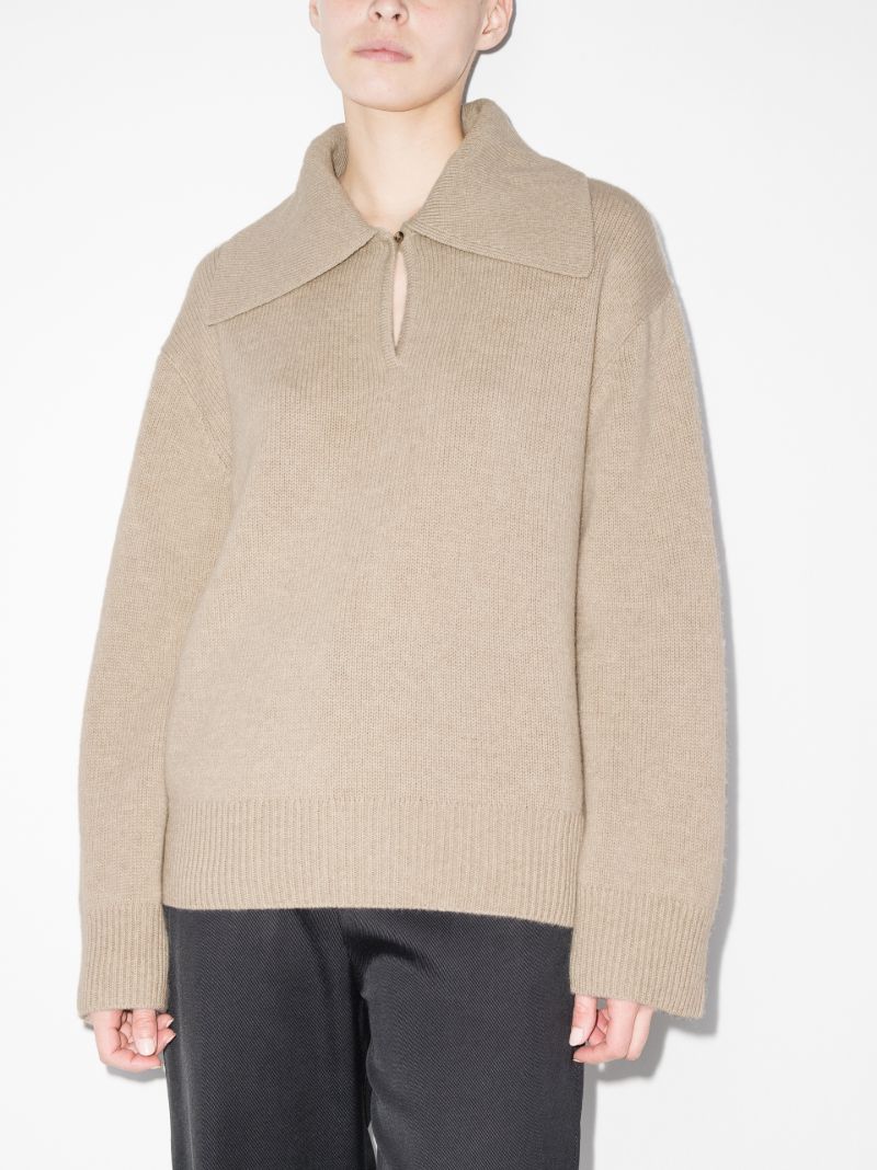 Dorothy Collared Cashmere Sweater