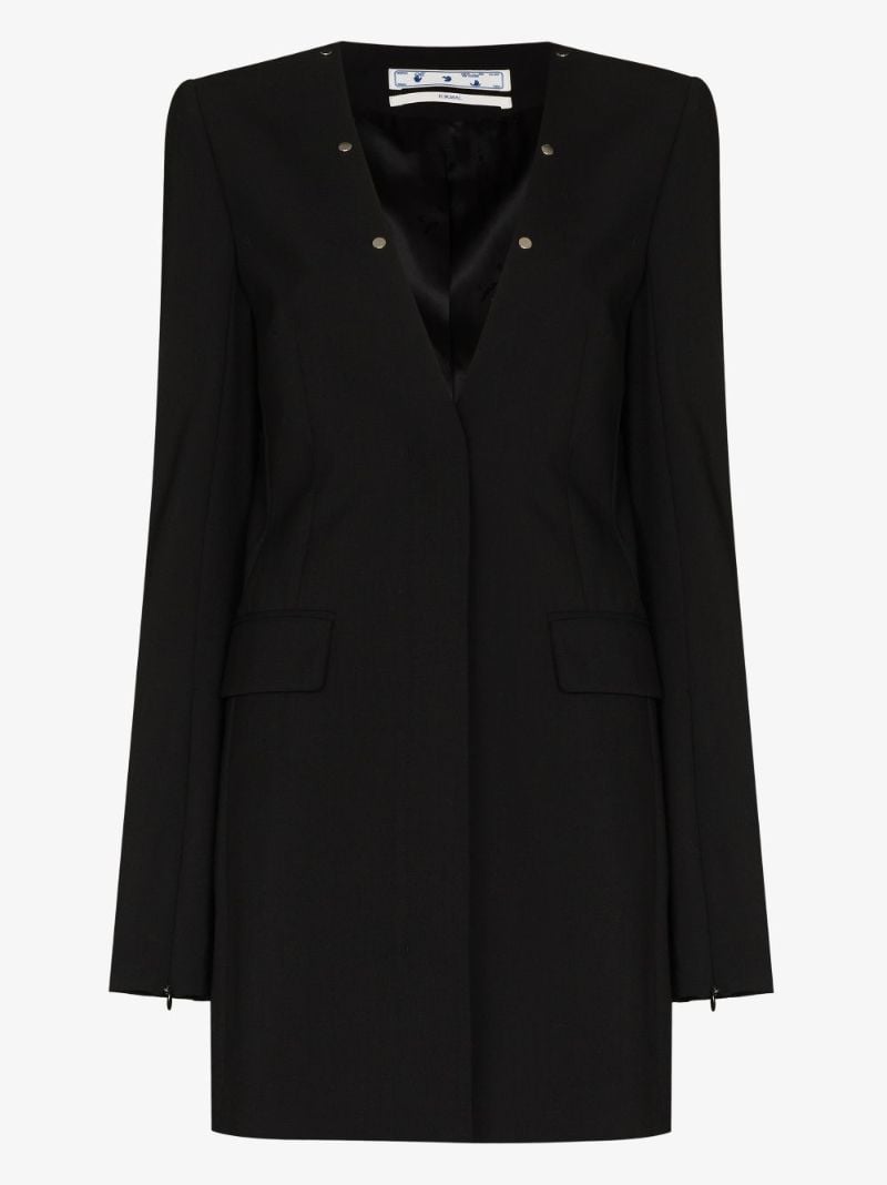 Embellished Blazer Dress