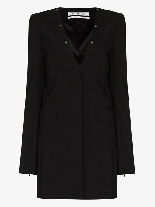 Embellished Blazer Dress