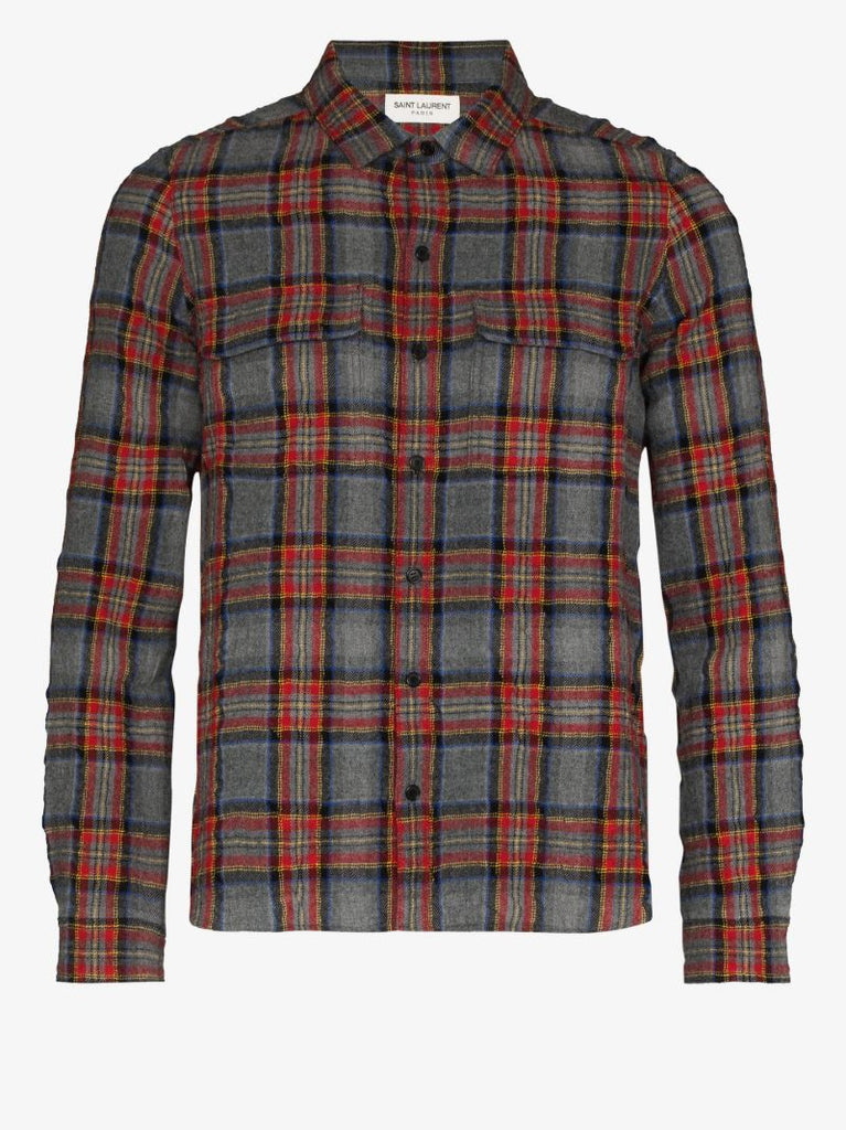 Checked Flannel Shirt