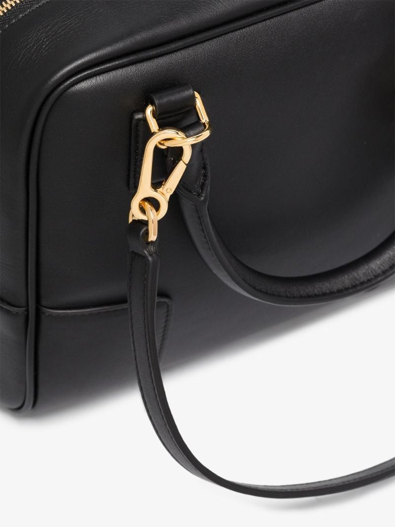 Black Amazona 19 Small Leather Top Handle Bag