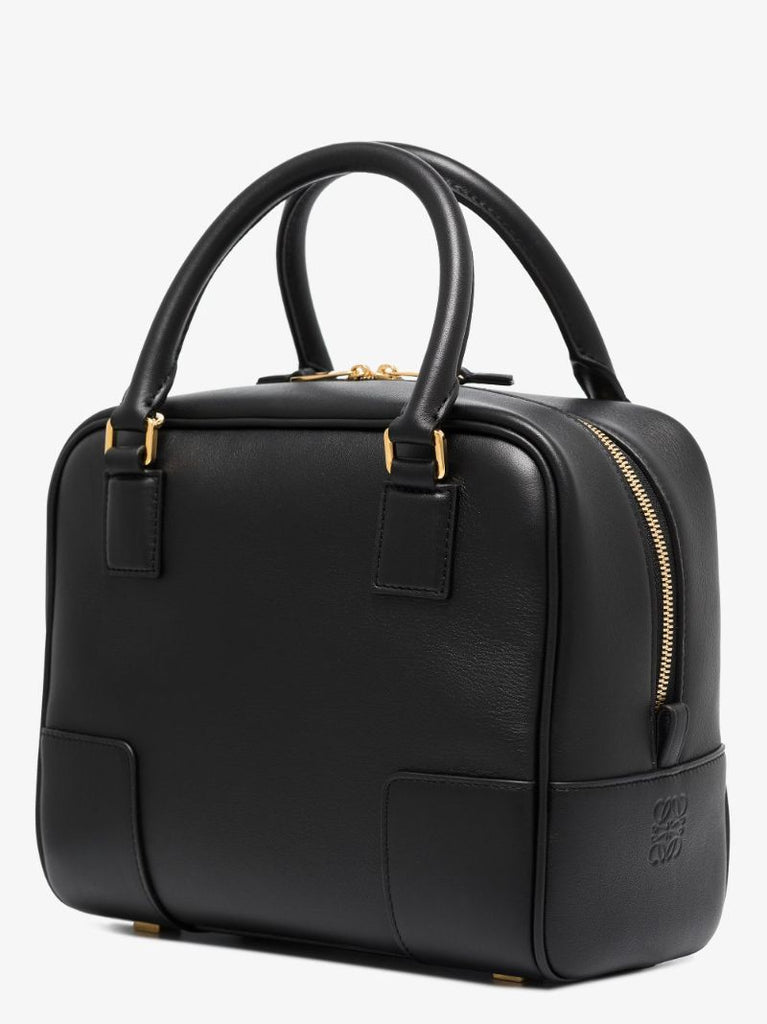 Black Amazona 19 Small Leather Top Handle Bag