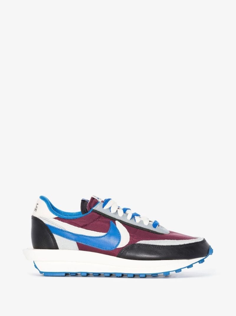 X Sacai X Undercover Red Ld Waffle Low-top Sneakers
