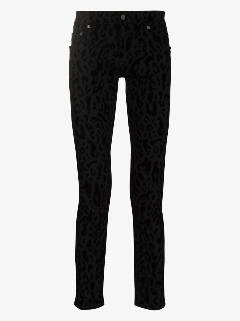 Animal Print Jeans