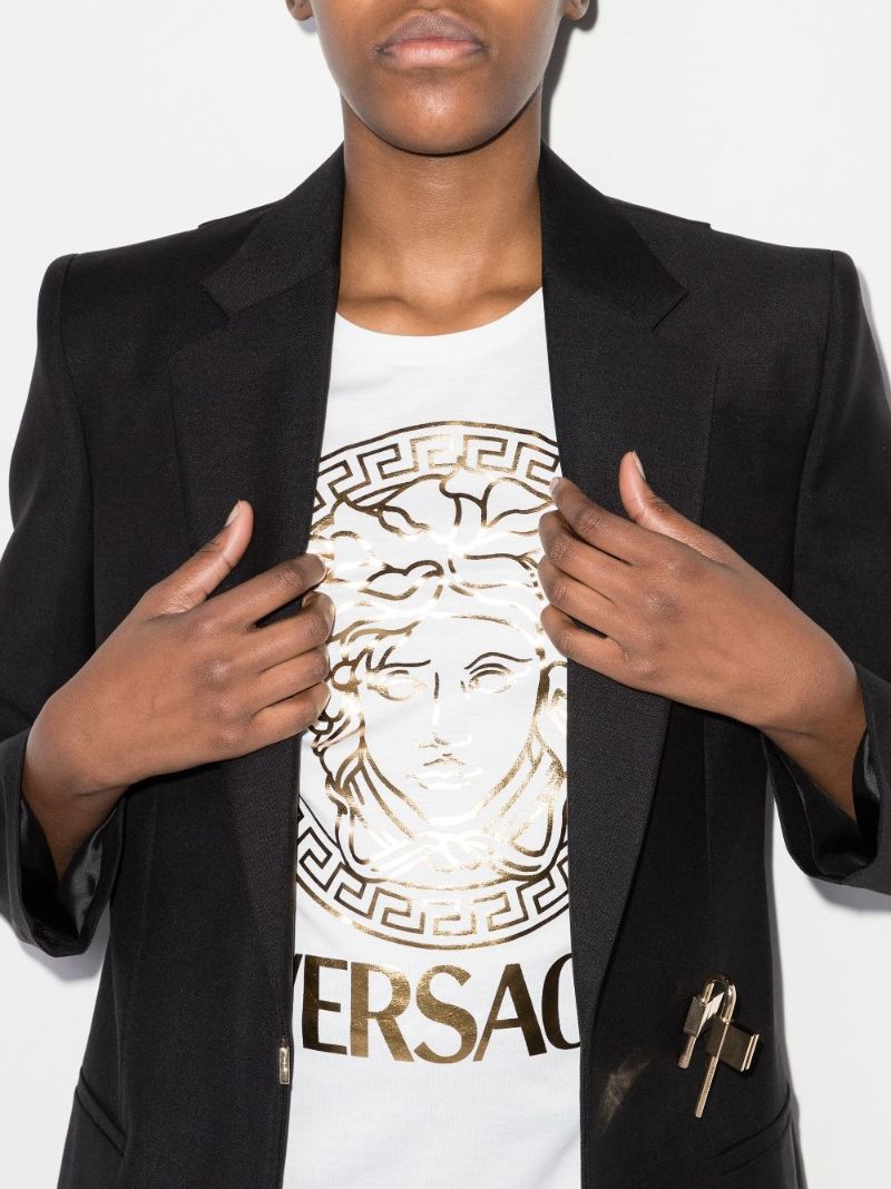 Medusa Print Cotton T-shirt