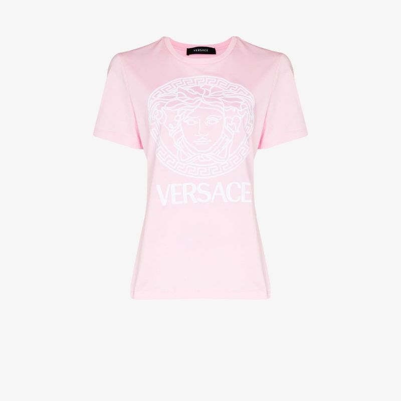 Medusa Logo Cotton T-shirt