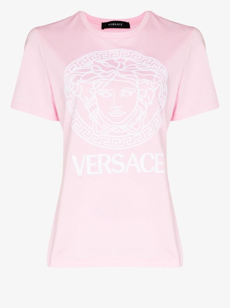 Medusa Logo Cotton T-shirt