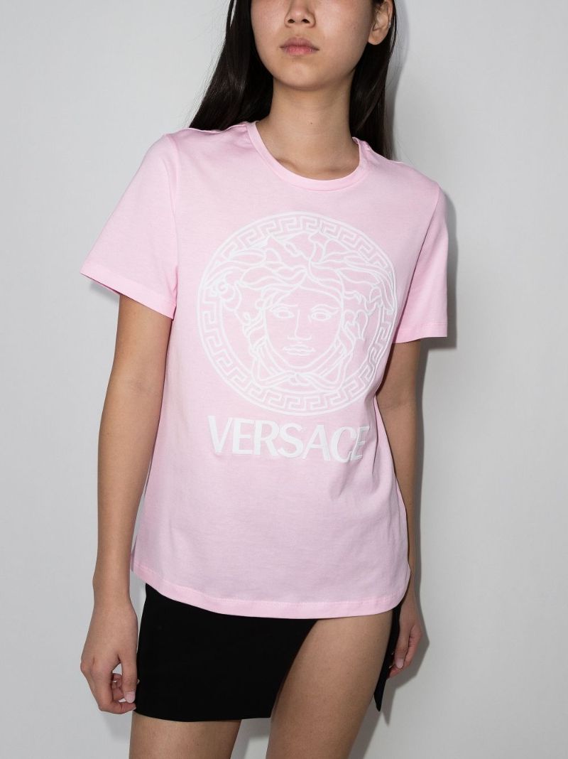 Medusa Logo Cotton T-shirt