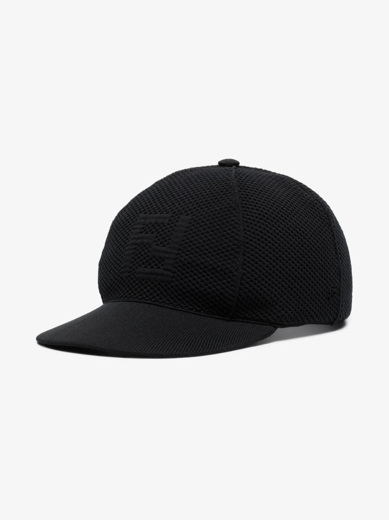 Black Logo Knit Cap