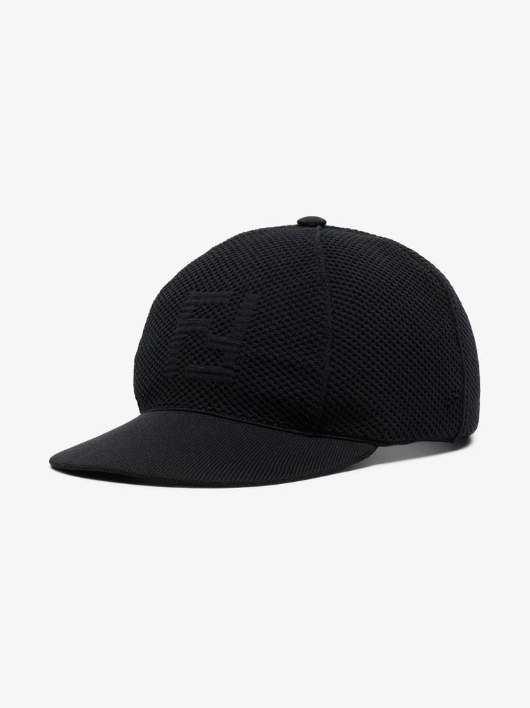 Black Logo Knit Cap
