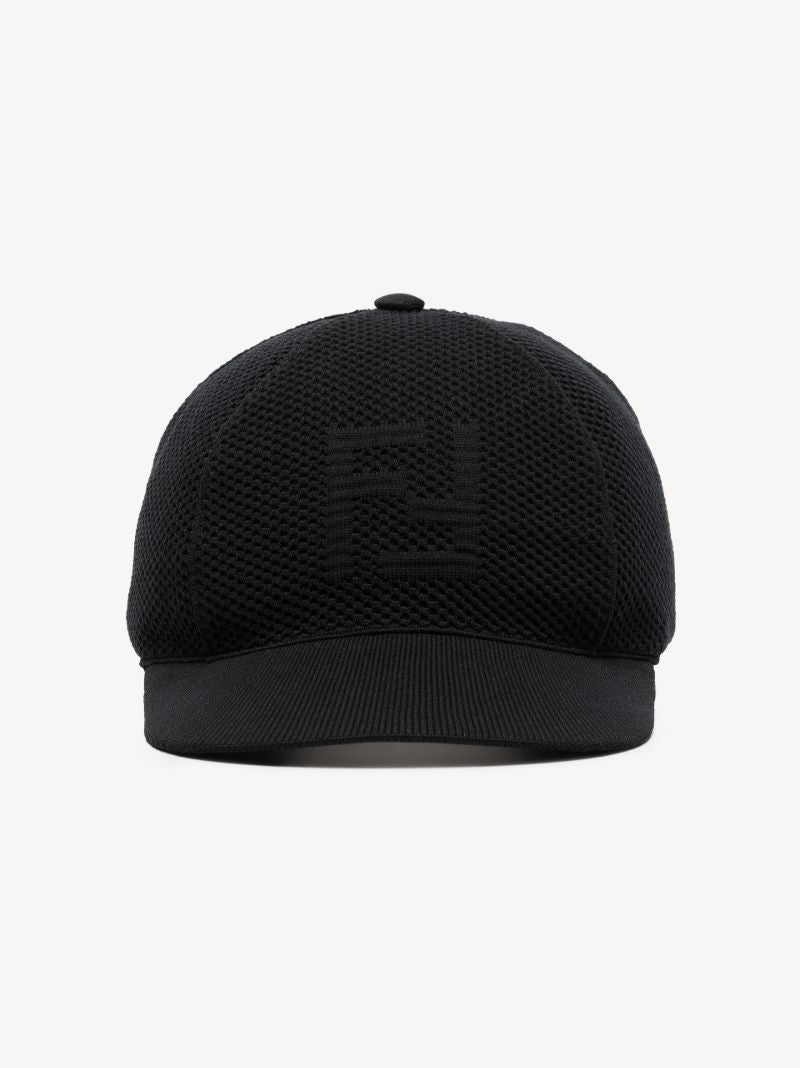 Black Logo Knit Cap
