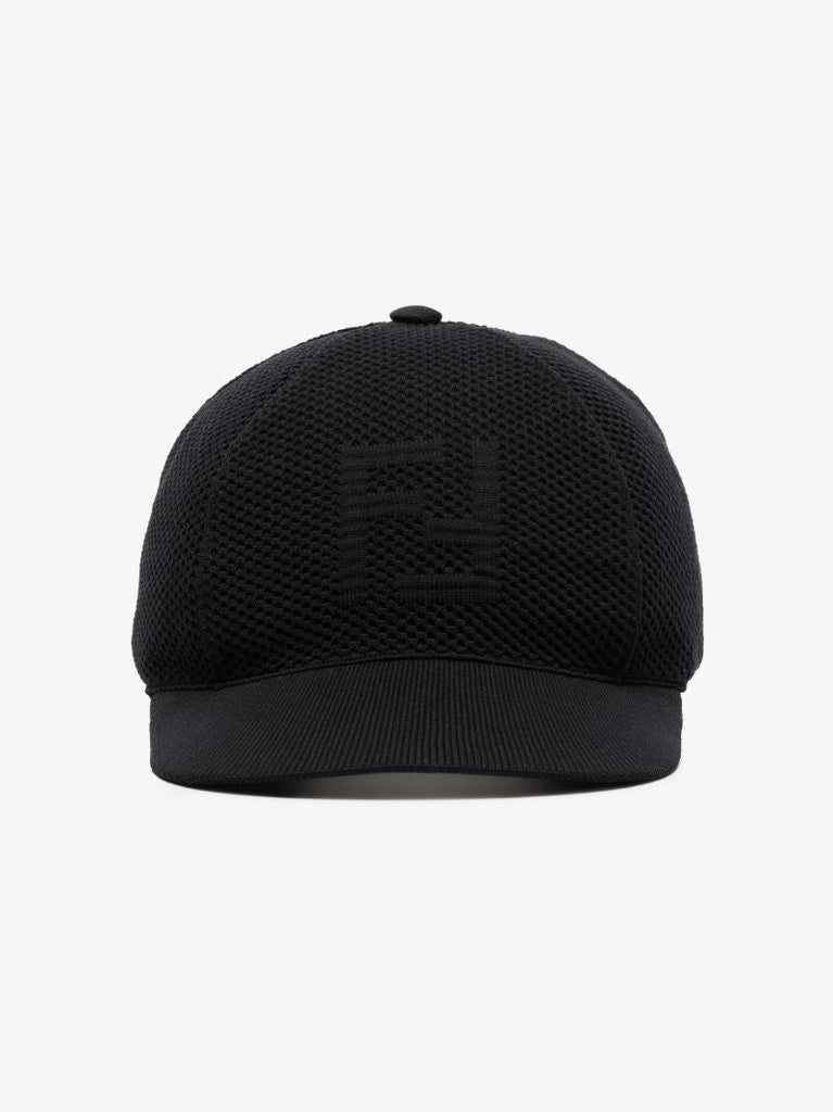 Black Logo Knit Cap