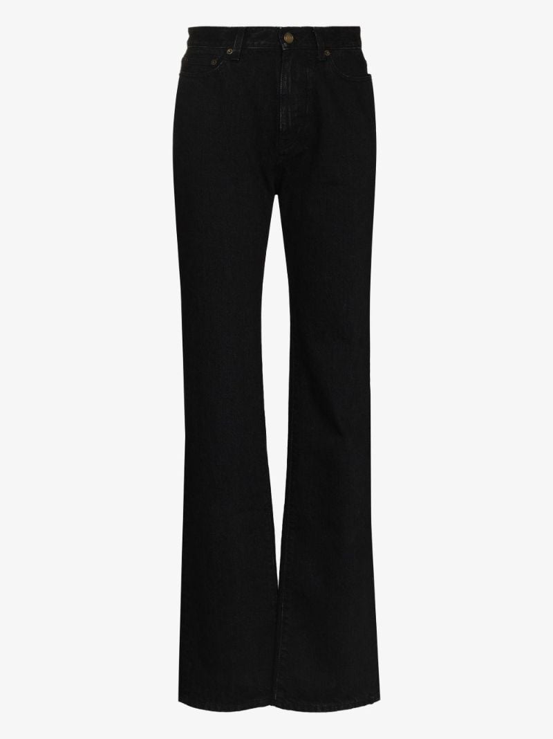 Black '90s Straight-leg Jeans