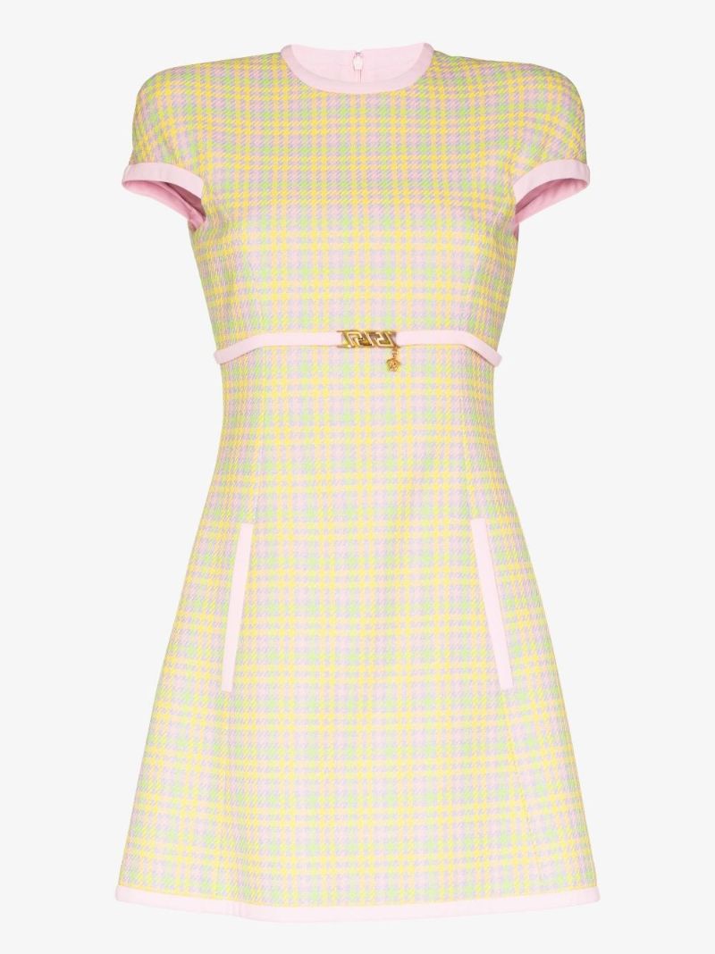 La Greca Tweed Mini Dress