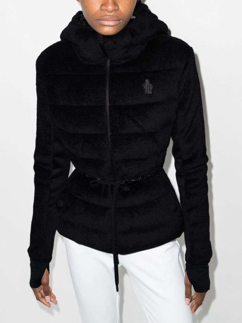 Logo-patched Hooded Puffer Jacket