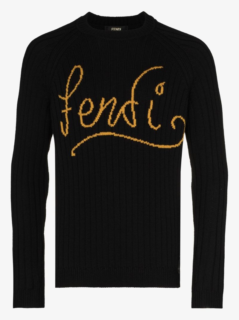 X Noel Fielding Intarsia Logo Sweater