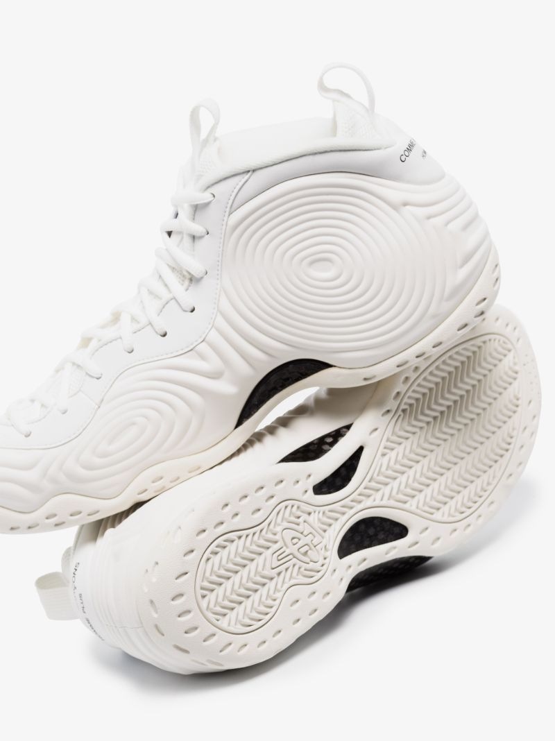 X Nike White Air Foamposite One Sneakers