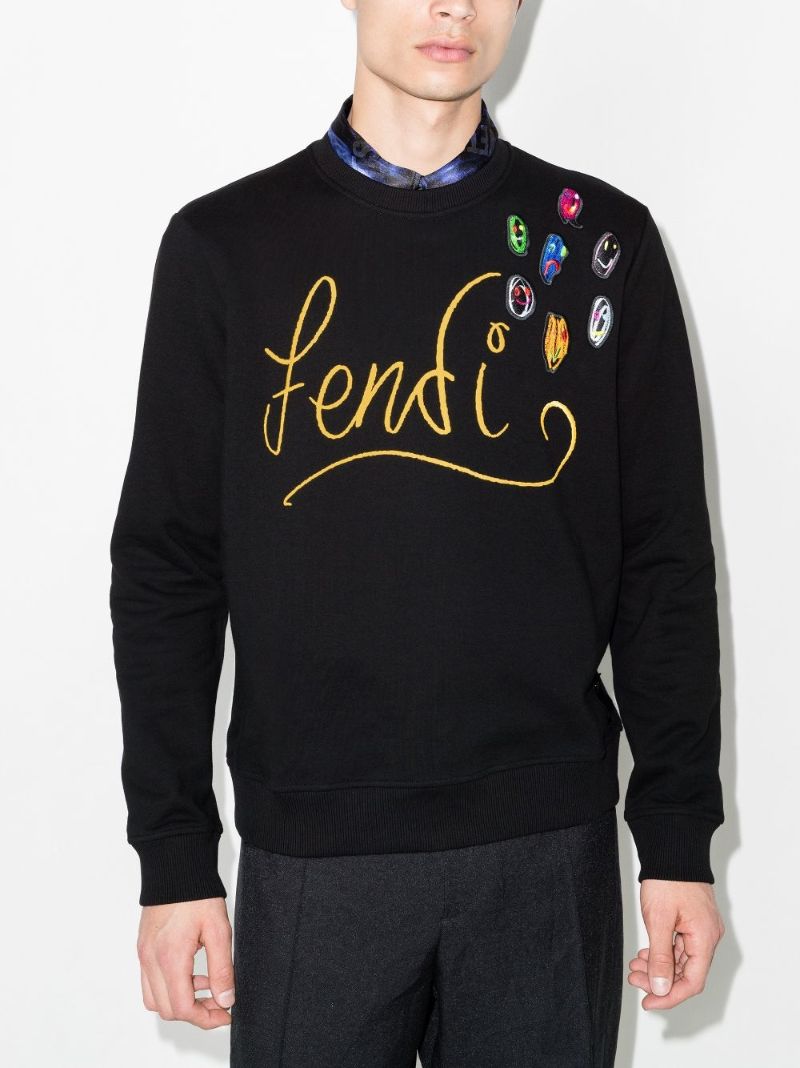 X Noel Fielding Artist Smileys Sweatshirt
