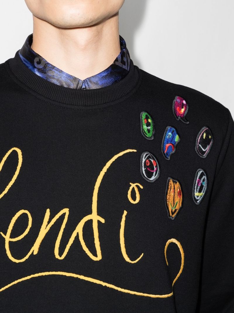 X Noel Fielding Artist Smileys Sweatshirt