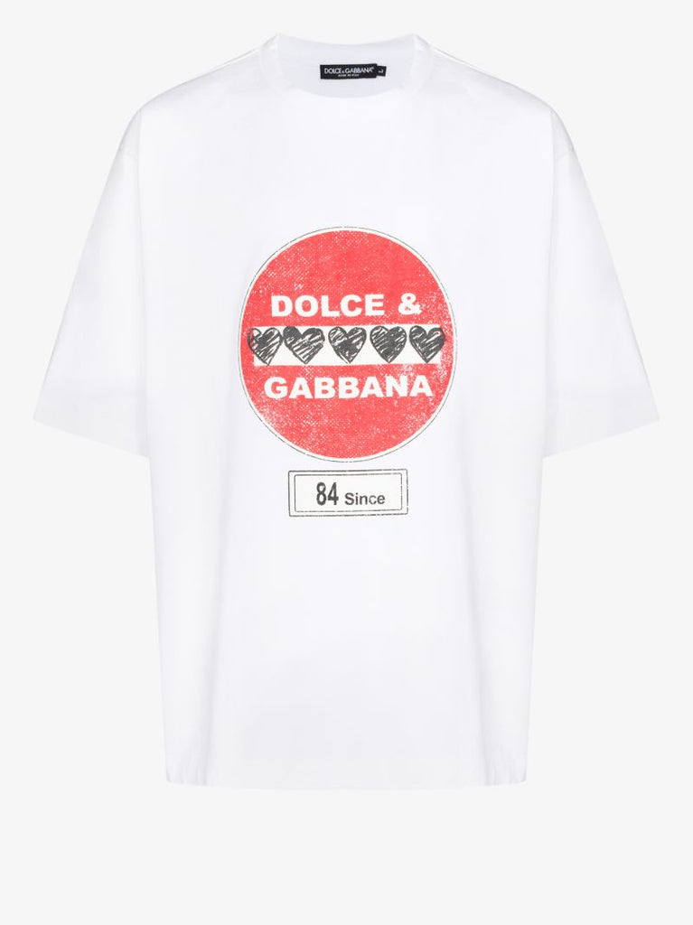 Road Sign Print T-shirt