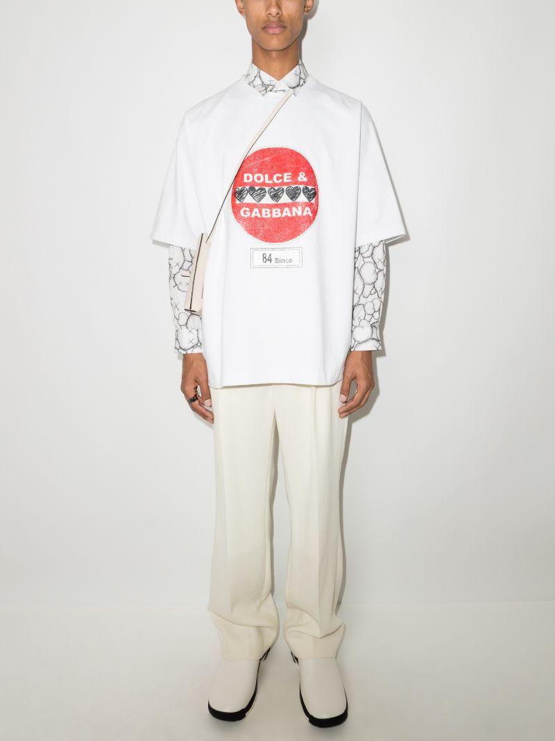 Road Sign Print T-shirt