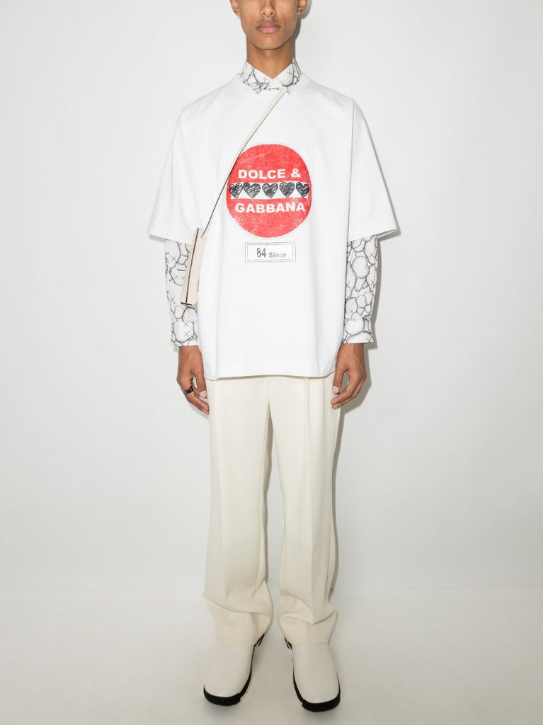 Road Sign Print T-shirt