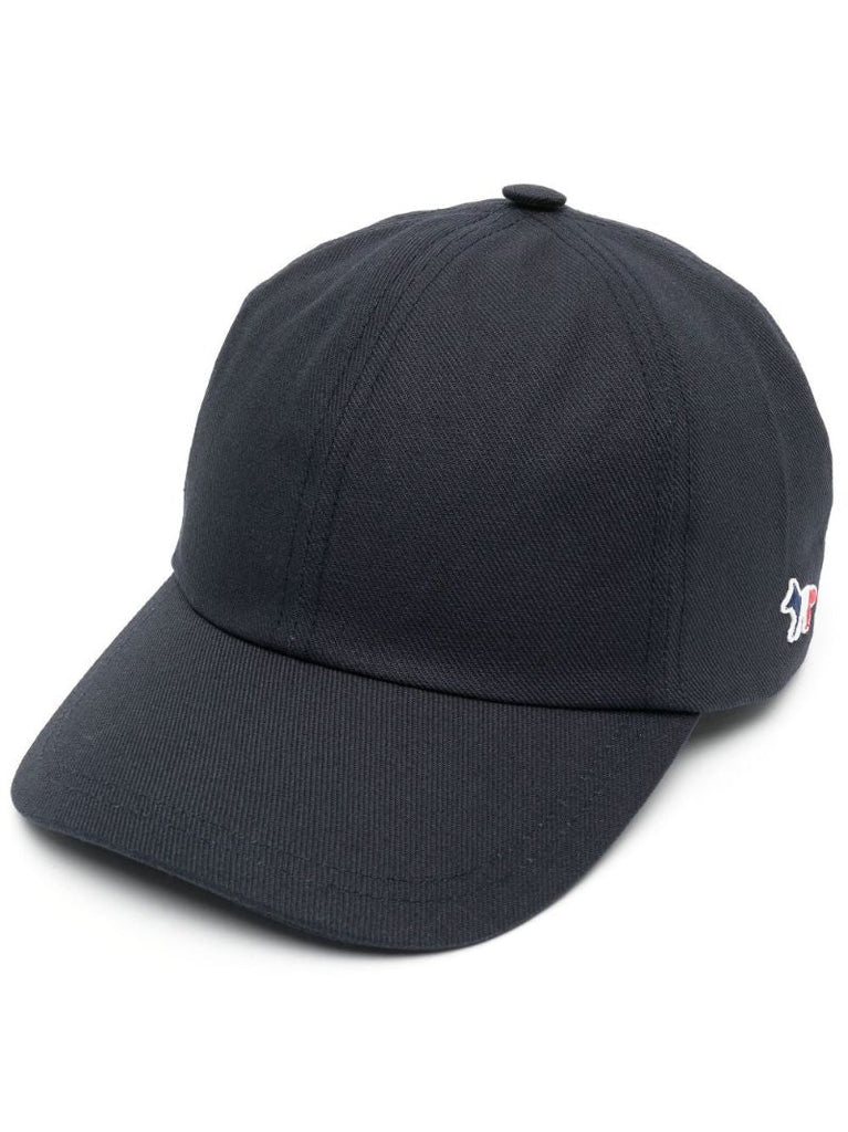Navy Tricolour Fox Patch Baseball Cap