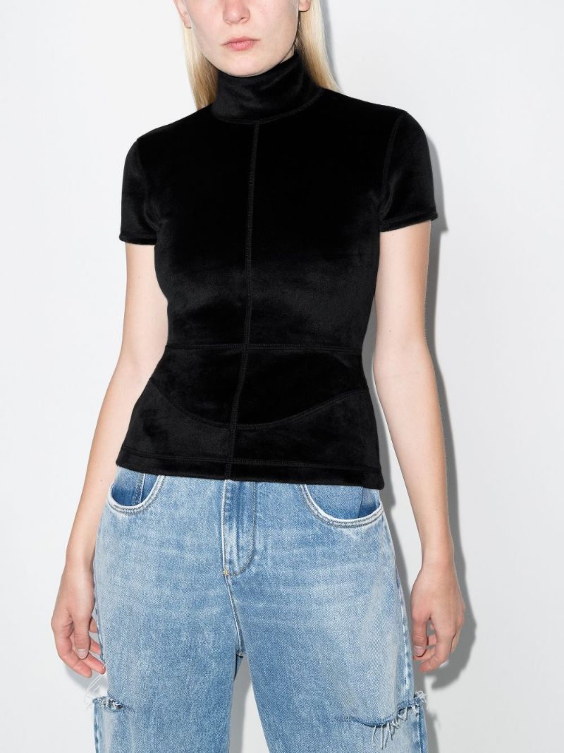 High Neck T-shirt