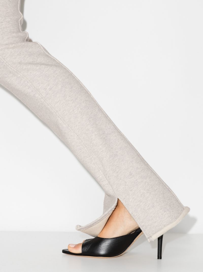 Flared Split Hem Leggings