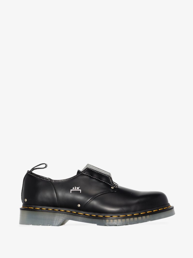 X Dr. Martens Black 1461 Leather Shoes