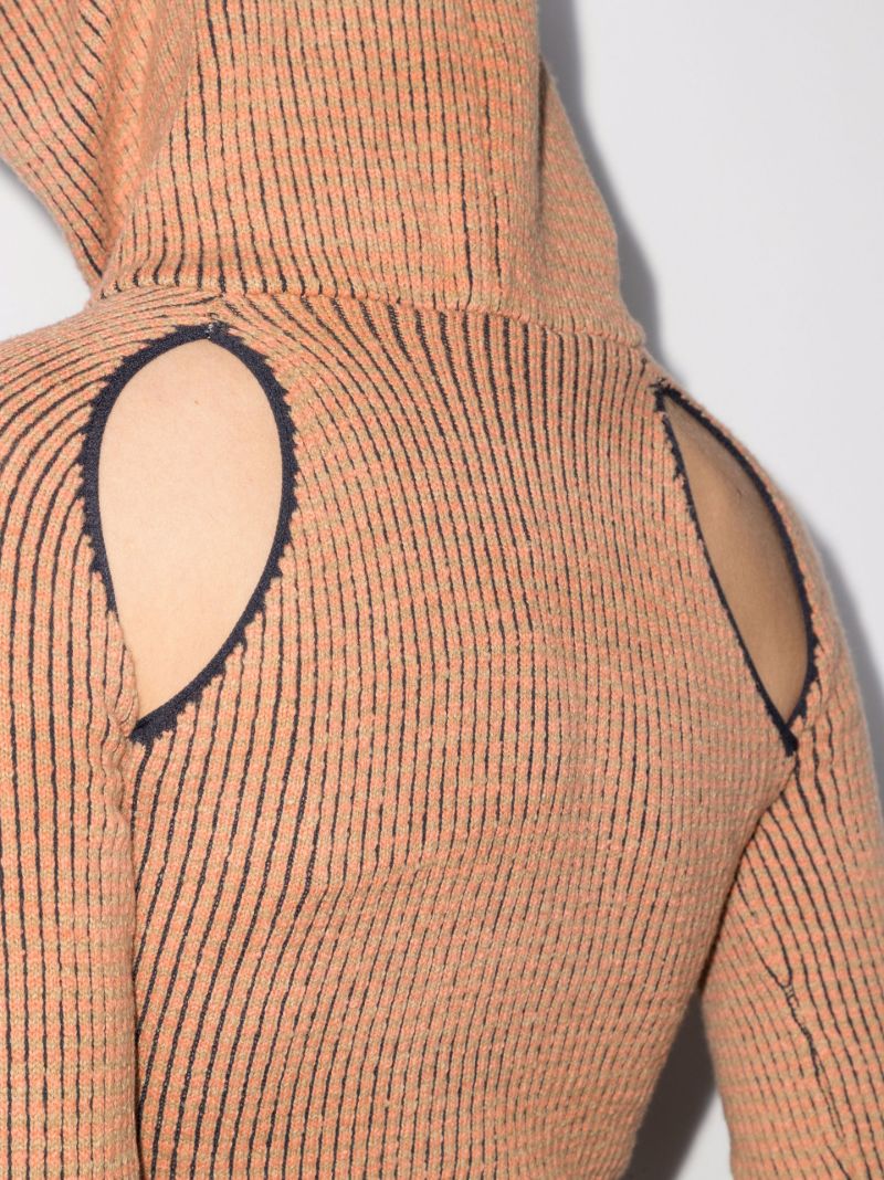 Pixel Cutout Hoodie