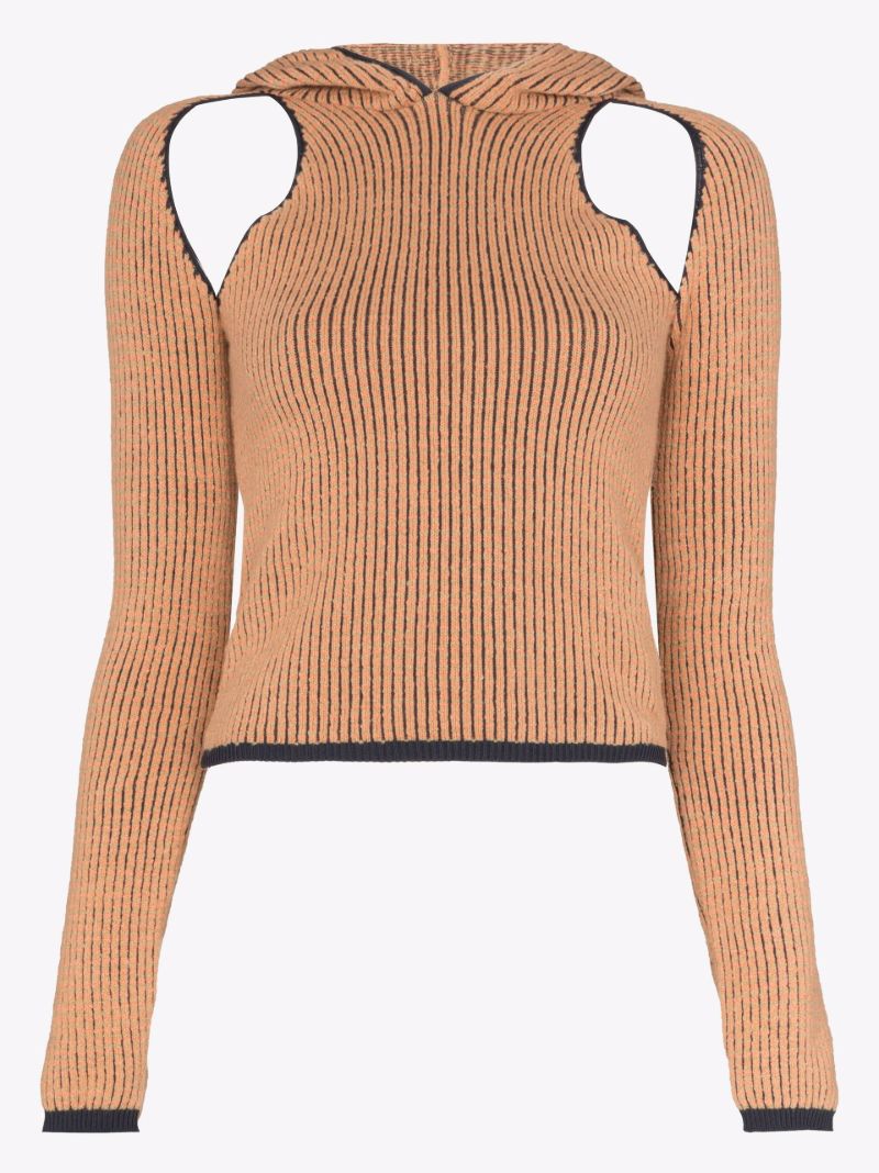 Pixel Cutout Hoodie