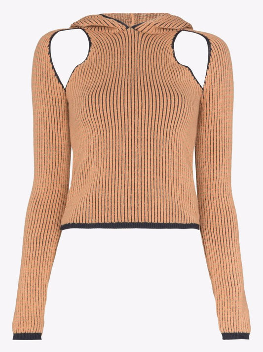 Pixel Cutout Hoodie