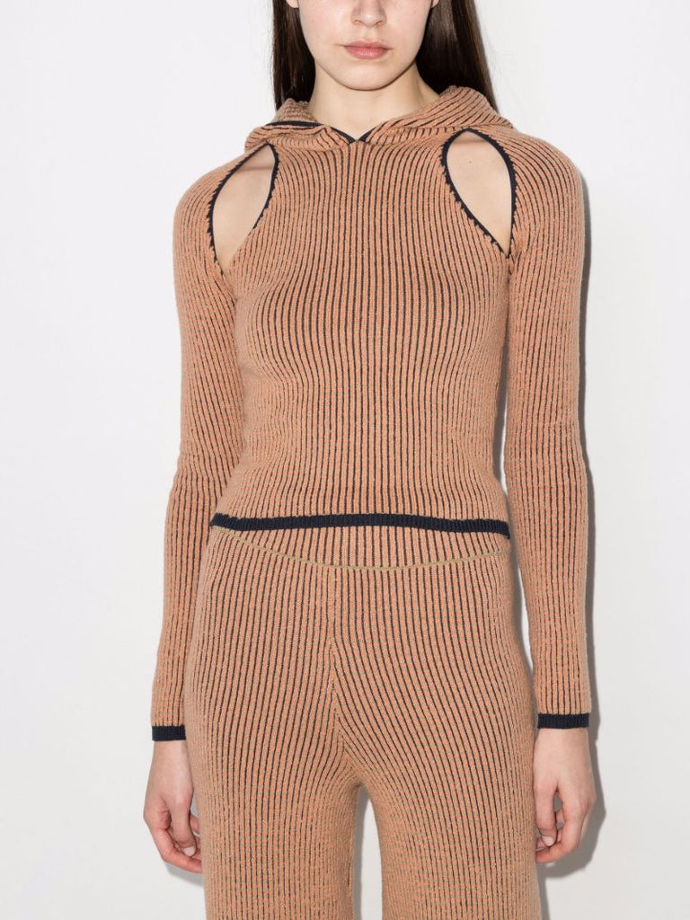 Pixel Cutout Hoodie