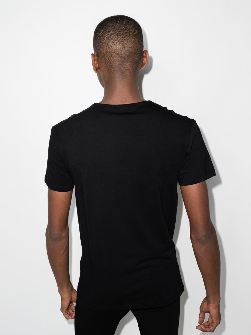 Logo Print Cotton T-shirt Set