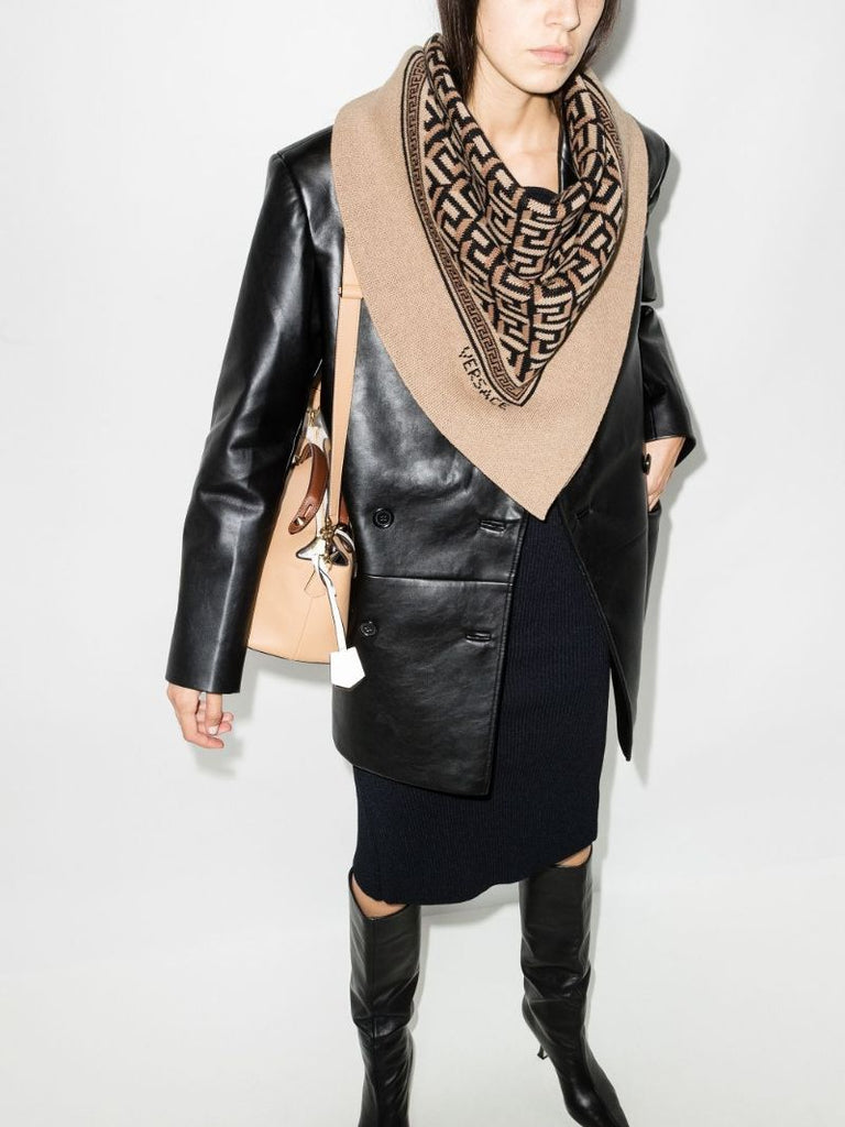 Brown Monogram Foulard Scarf
