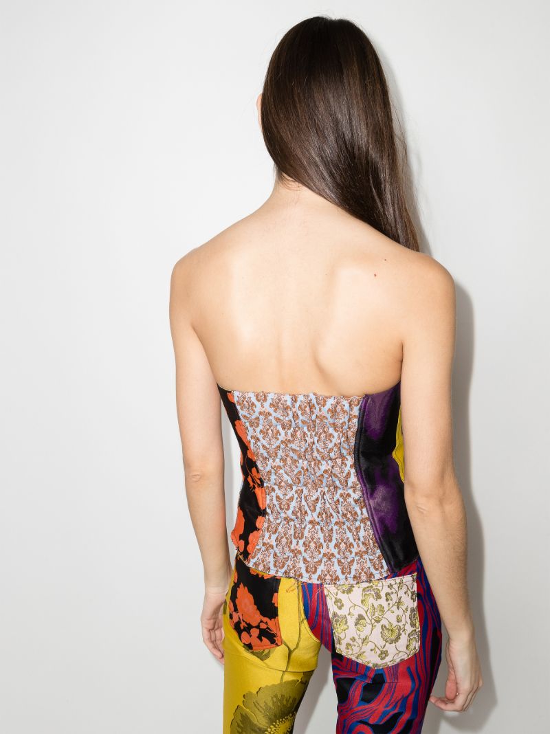 Remade Brocade Corset