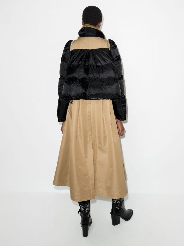 Panelled Trench Coat