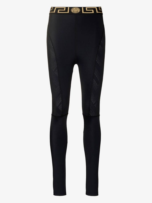 Greca Waistband Performance Leggings