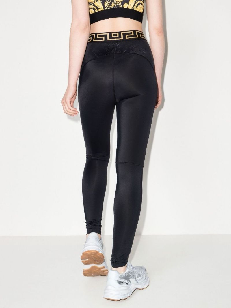 Greca Waistband Performance Leggings