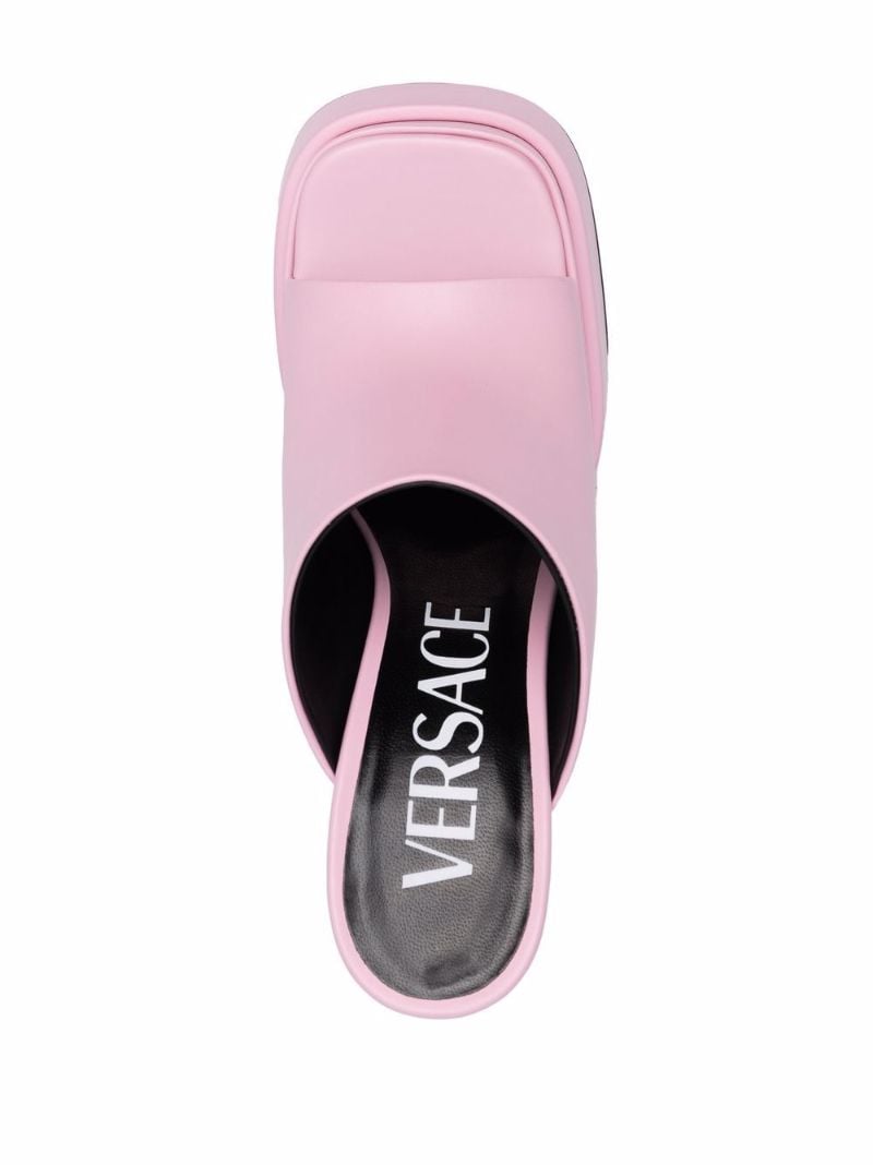 Pink Aevitas 155 Platform Mules