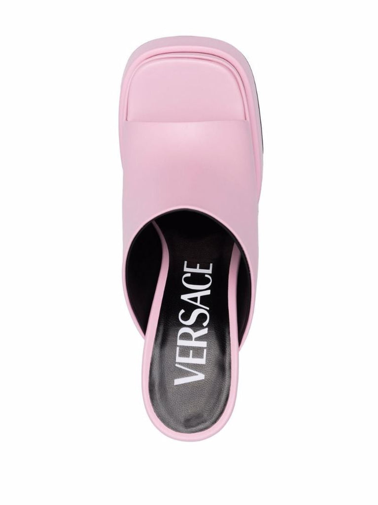 Pink Aevitas 155 Platform Mules