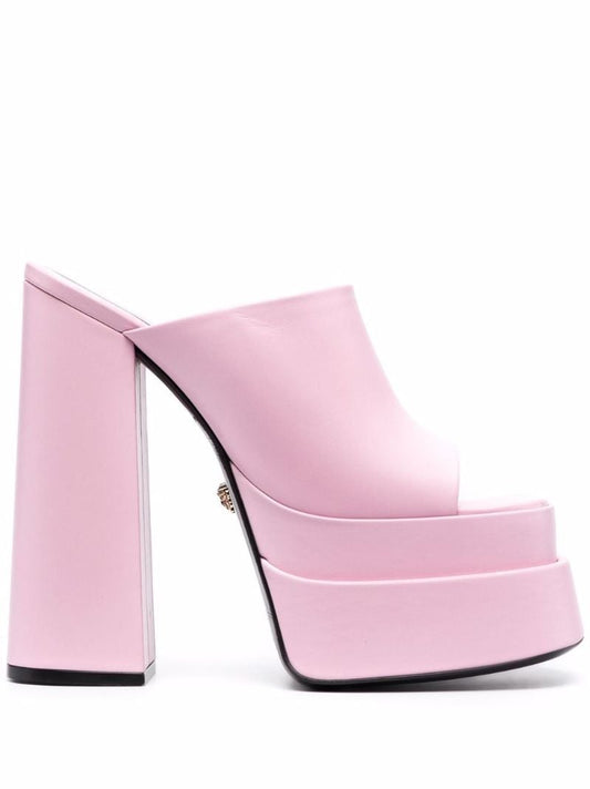 Pink Aevitas 155 Platform Mules