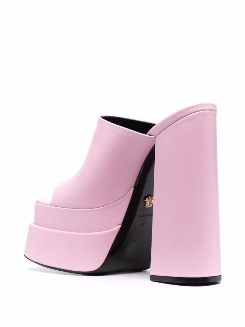 Pink Aevitas 155 Platform Mules